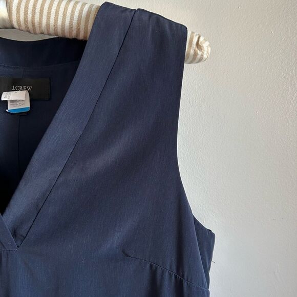 J.CREW Indigo Flounce Dress - Picture 2 of 7